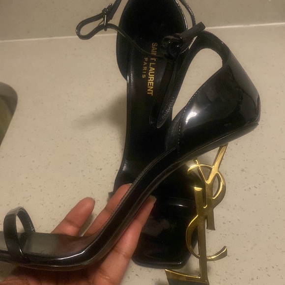 OPYUM SANDALS IN PATENT LEATHER - Picture 2 of 2